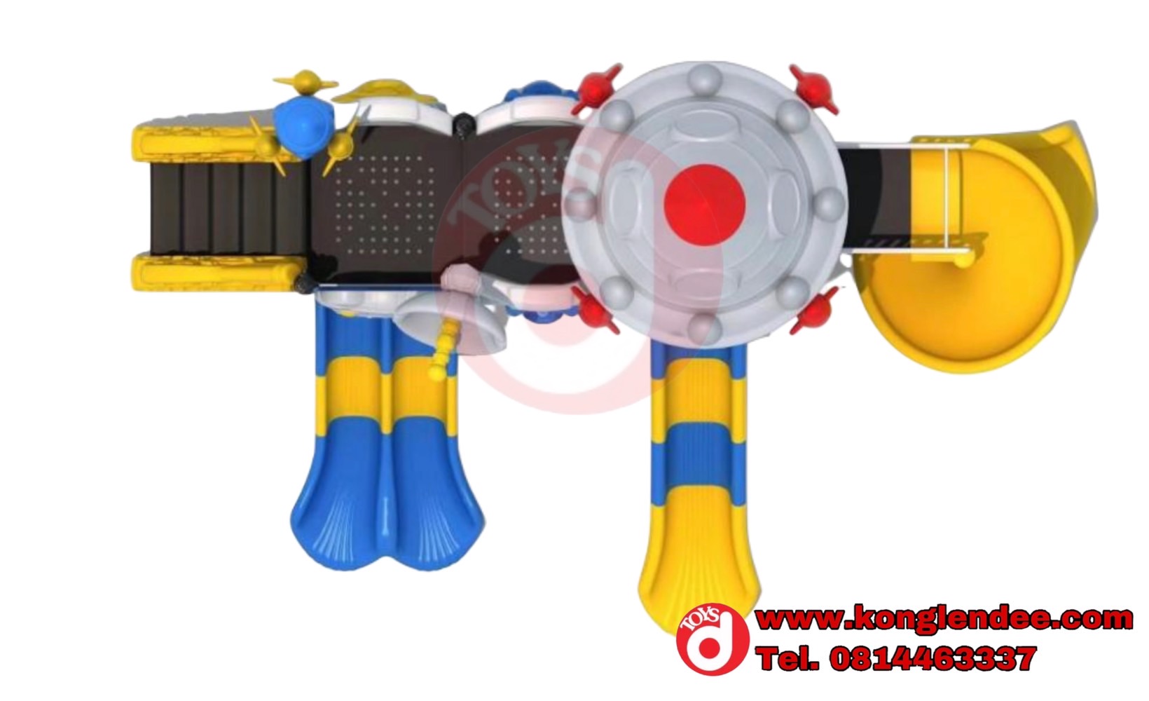 เครื่องเล่นสนาม ชุุดรถถังจรวดอวกาศ