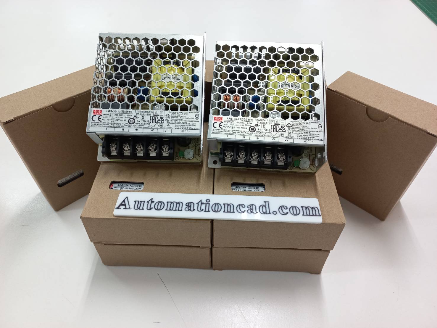 LRS-35-12 POWER SUPPLY 12VDC MEANWELL ของแท้ ใช้กับกล้องวงจรปิด