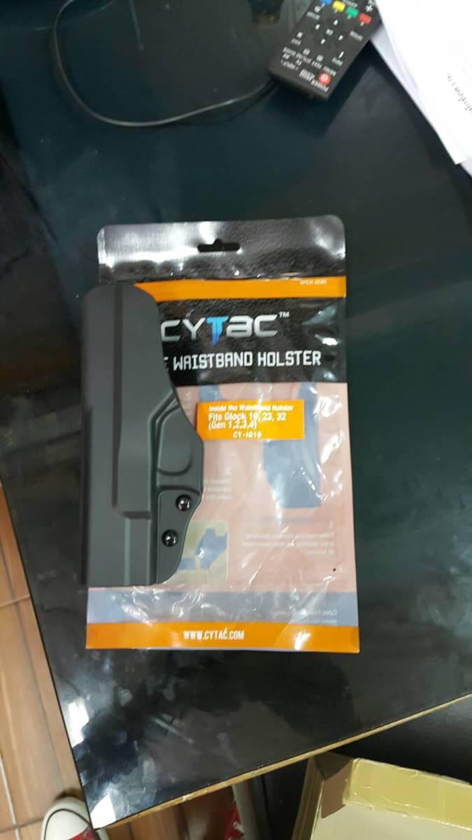 New.ซองปืนพกใน / ซองปืนพกนอก CYTAC Glock IWB Holster Fits Glock 17, 19, 23, 32, 43 (Gen 1, 2, 3, 4) ล๊อคอัตโนมัติ ผลิตจากโพลิเมอร์เนื้อดี Product Line INSIDE THE WAISTBAND HOLSTER มีทั้งซองปืนพกในและพกนอก เป็นที่นิยมในอเมริกา ราคาพิเศษ