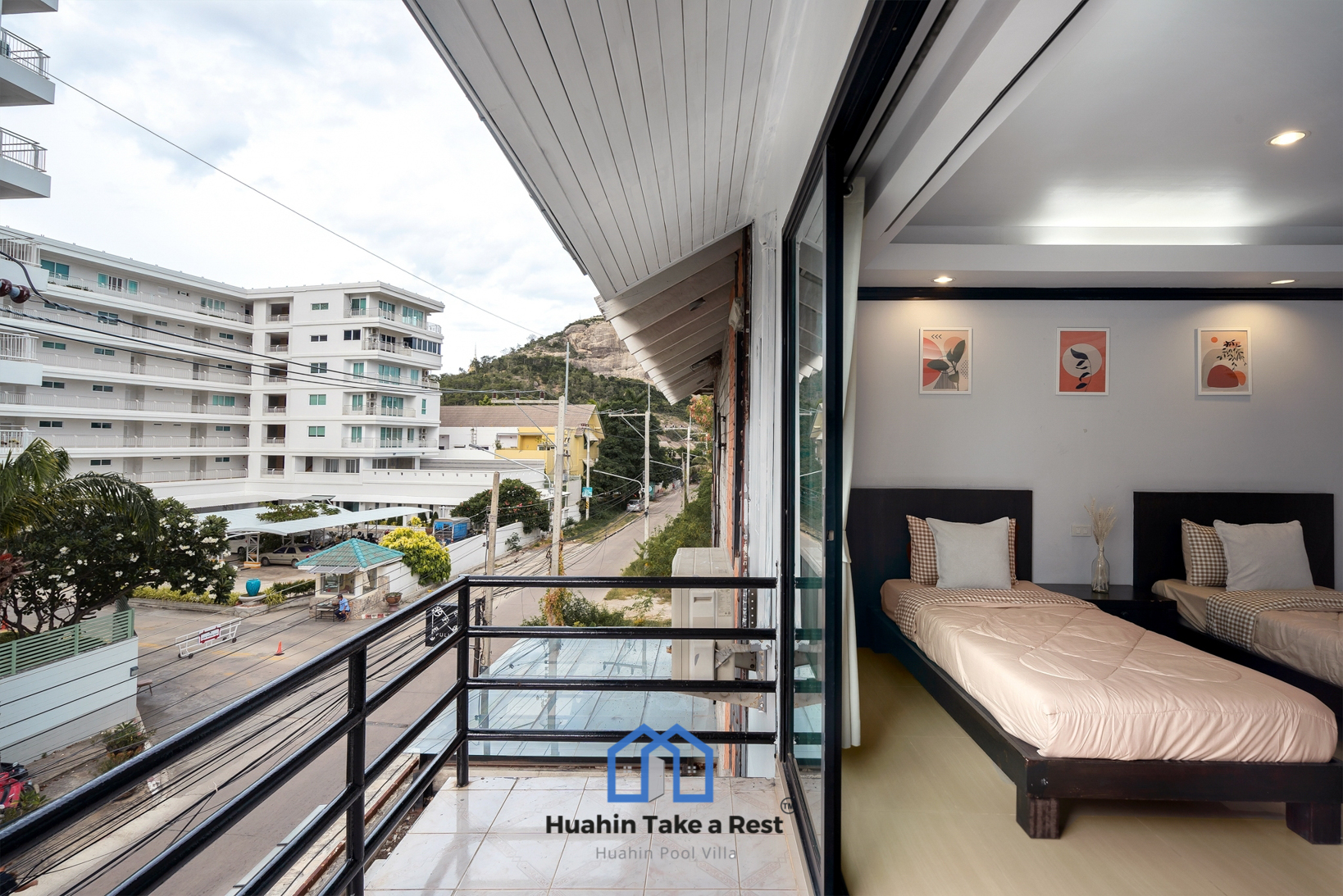 HR15043 บ้านพักหัวหิน บ้านบีชไซด์ พูลวิลล่า