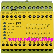 PILZ 774085 PNOZ 11 110-120VAC 24VDC 7n/o 1n/c LiNE iD : RELAYS.SHOP