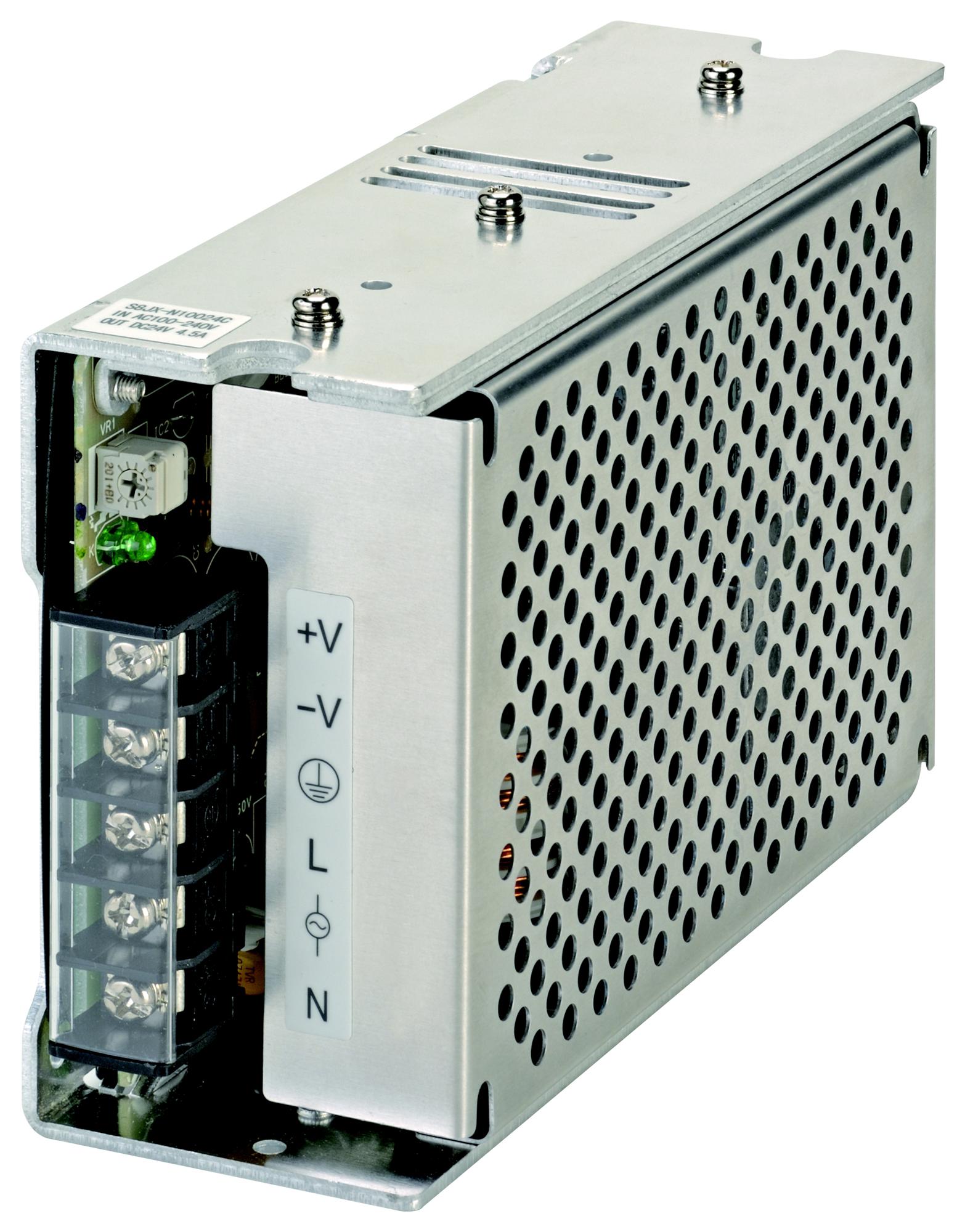 POWER SUPPLY S8JX-G10024C OMRON พาวเวอร์ซัพพลาย 100W 4.5A 24VDC