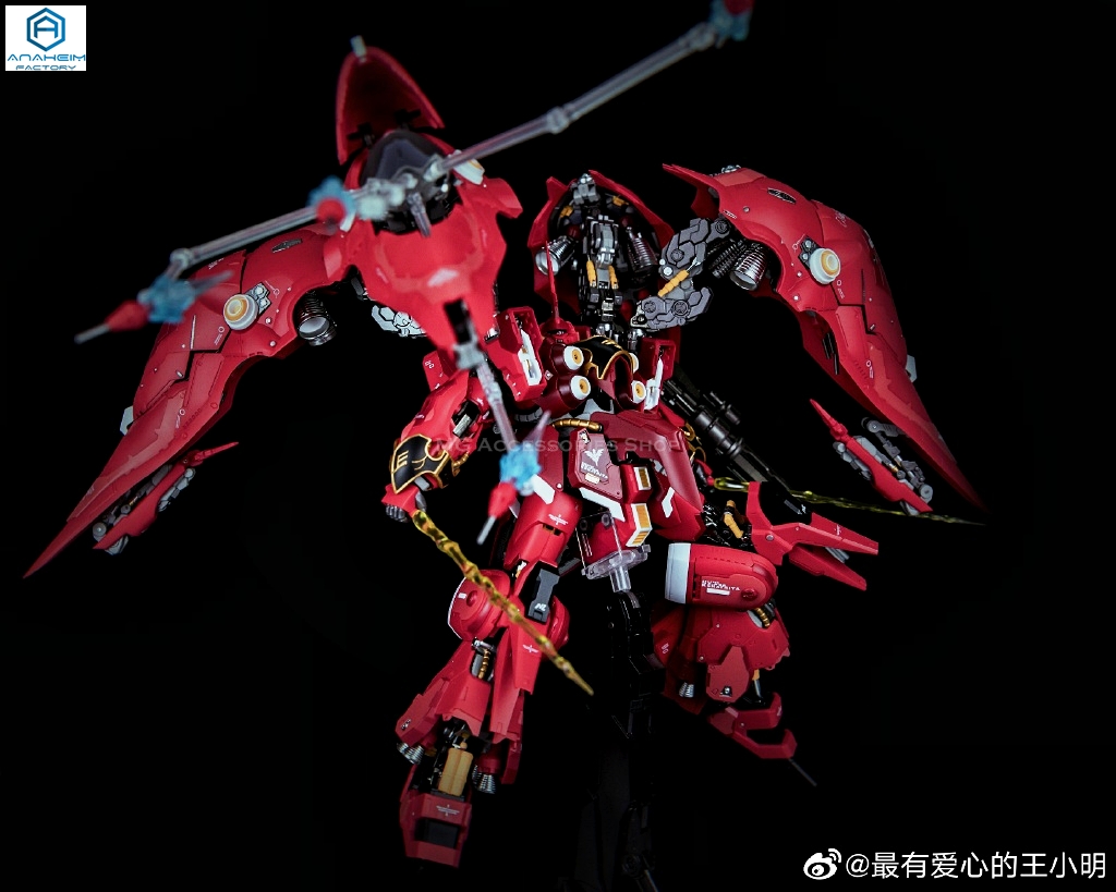 [PO]1/100 NZ-666 Kshatriya Warlock Red Version + 6 Gatling Gun[MC]โมสำเร็จ