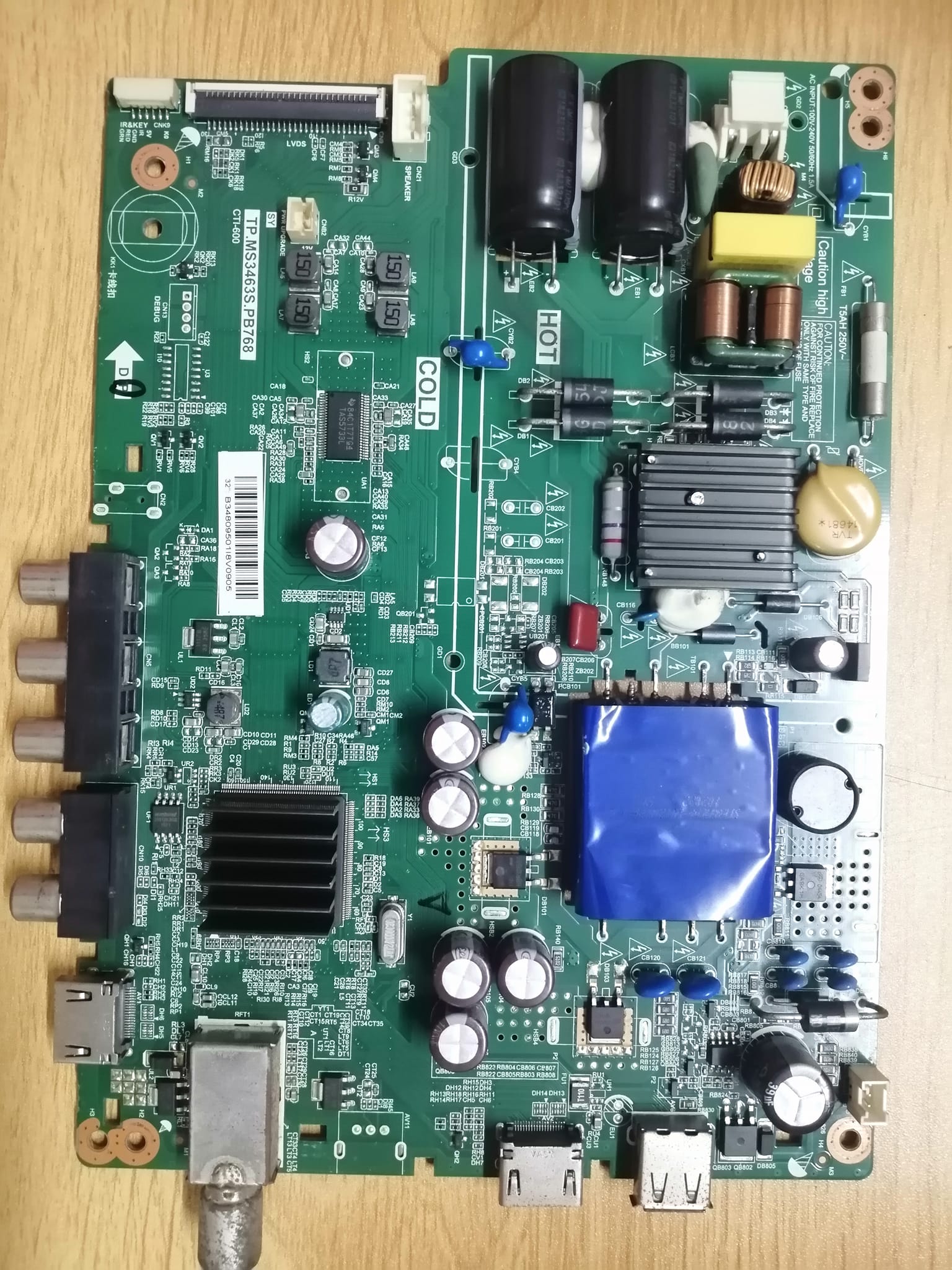 เมนบรอด แอลจี Mainboard LG รุ่น 32lk500bpta