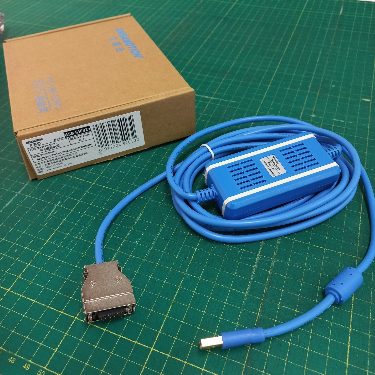 รุ่นนี้เลิกผลิดใช้รุ่น USB-CIF02-FTDI แทน สายลิ้งค์ PLC OMRON CPM1A CPM2A C200 ออมรอน USB-CIF02+