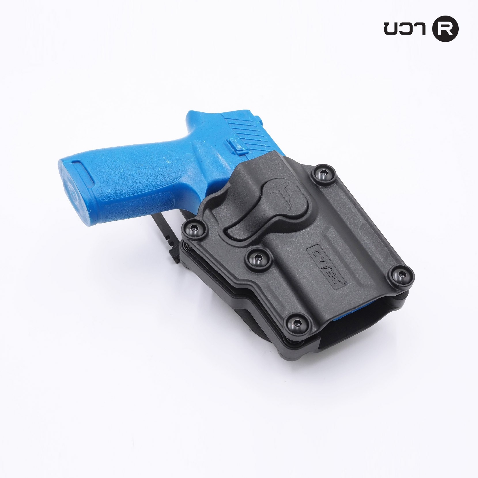 New.ซอง Megafit + เพลทลดต่ำ Cytac ( Megafit Universal Holster with low ride belt loop ) ♨ ซงปืนที่ออกแบบมาให้สามารถใช้งานได้หลากหลายรุ่น (ตามตารางแนบ) เช่น Glock , Sig Sauer, CZ , Beretta, Ruger , S&W, Walther, Colt, Taurus และอื่นๆ ♨ ตัวซอง