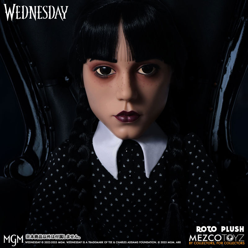 เปิดจอง : Wednesday Addams 18 inch Roto Plush