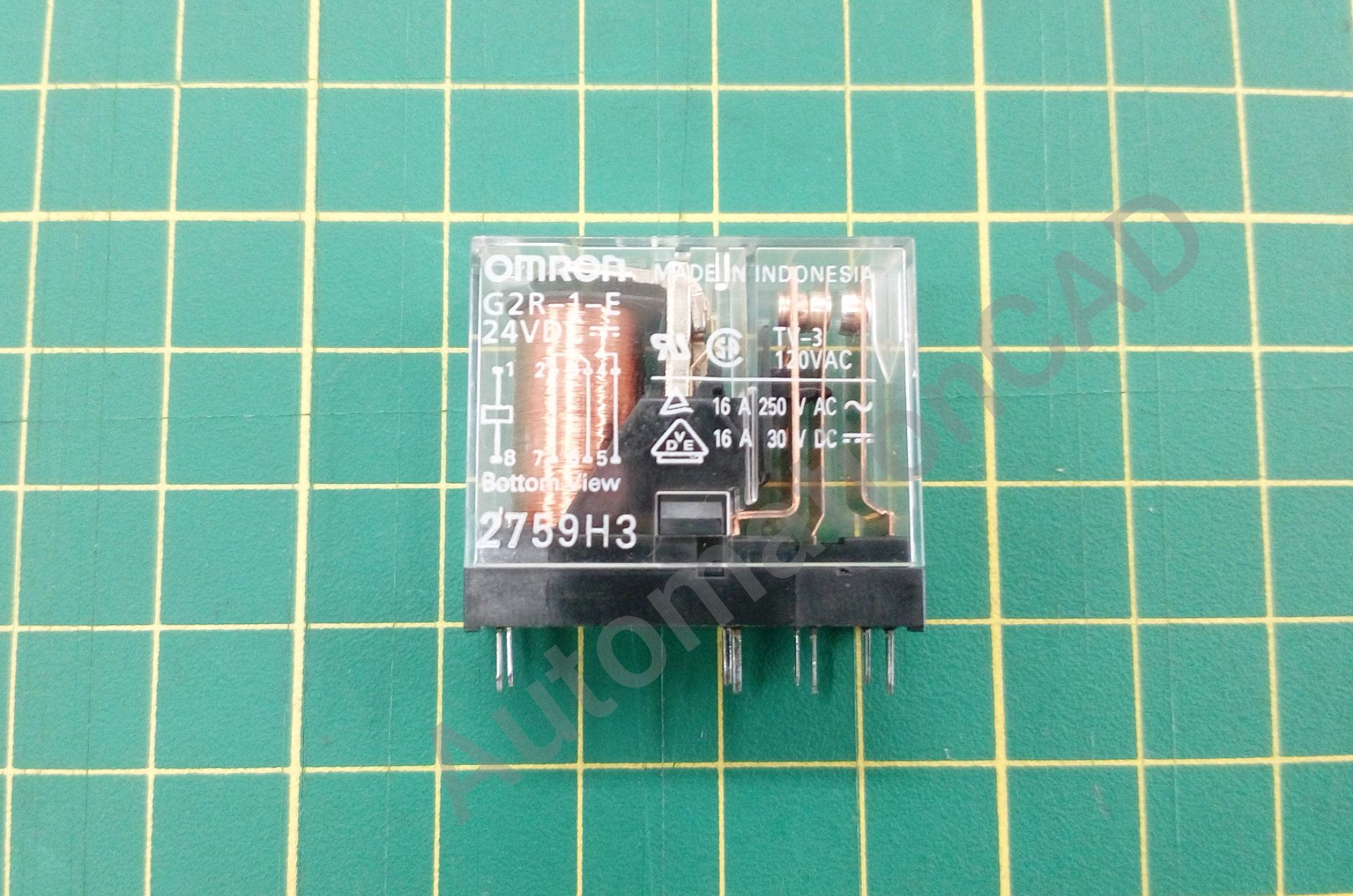 RELAY OMRON LED G2R-1-E-24VDC มี 1 CONTACT