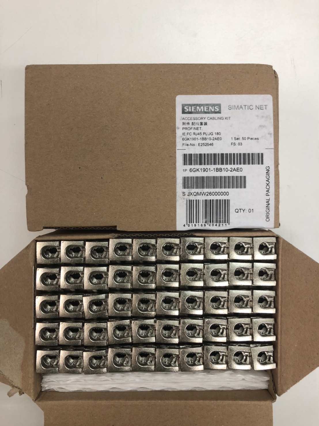 ProfiNET Connector SIEMENS คอนเนคเตอร์ แบบตรง 6GK1901-1BB10-2AA0