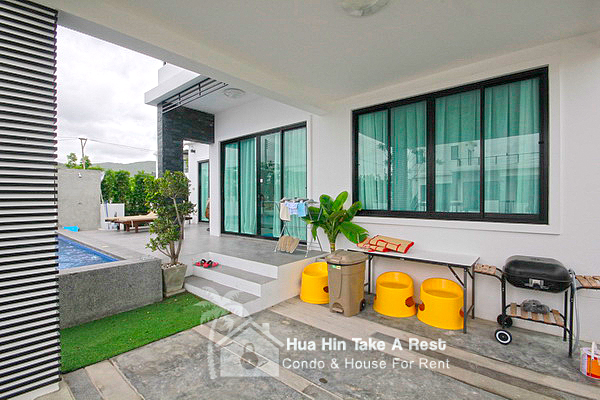 HR 4002 บ้านพักหัวหิน Good View พร้อมสระว่ายน้ำส่วนตัว