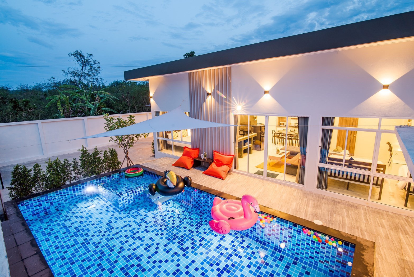 HR6002 บ้านพักหัวหิน บ้านปาร์ตี้ วิลล่า