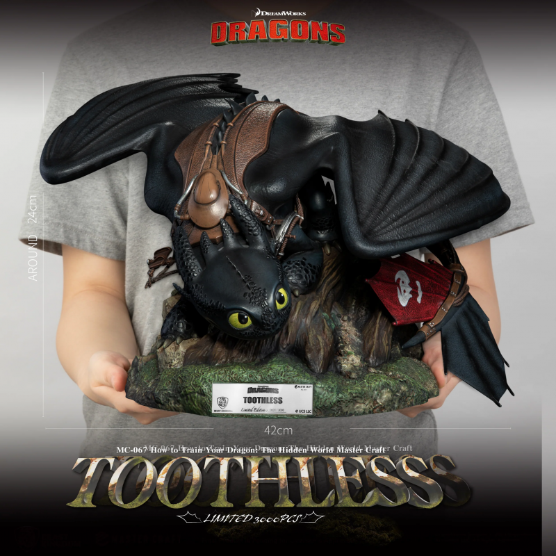 เปิดจอง : Toothless: How to Train Your Dragon: The Hidden World (Master Craft)