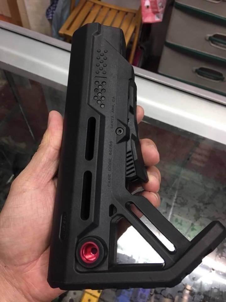 New.Strike Industries Viper Mod 1 Mil-Spec Carbine Stock for M4 Series Black / Red ราคาพิเศษ