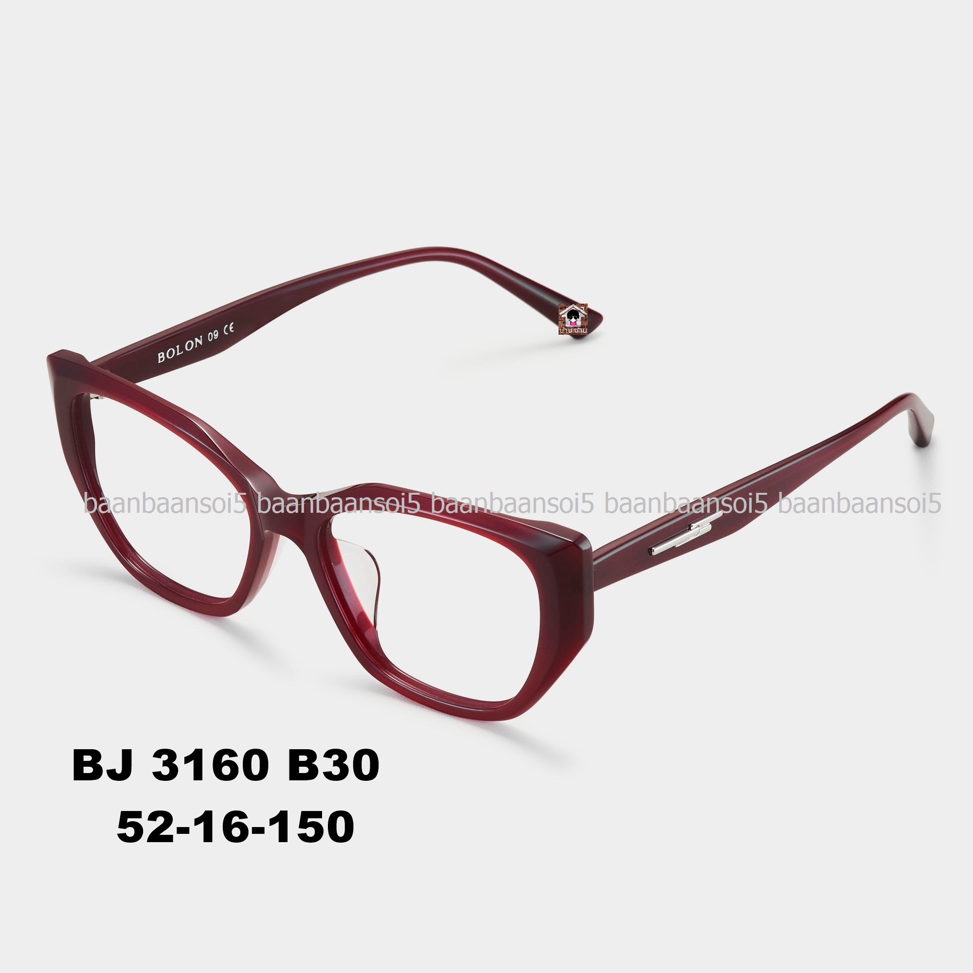 BOLON BJ3160 (Mckinney) SS2023 ส่งฟรีๆ กรอบแว่นตาพร้อมเลนส์ HOYA ราคา 3,790 บาท