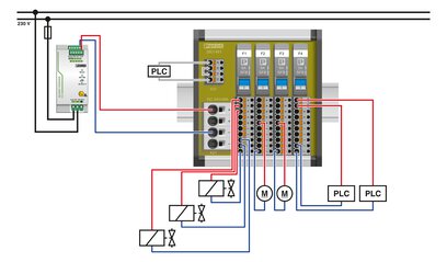 POWER SUPPLY QUINT-PS/1AC/24DC/10 - 2866763 PHOENIX CONTACT พาวเวอร์ซัพพลาย 24VDC 10 A