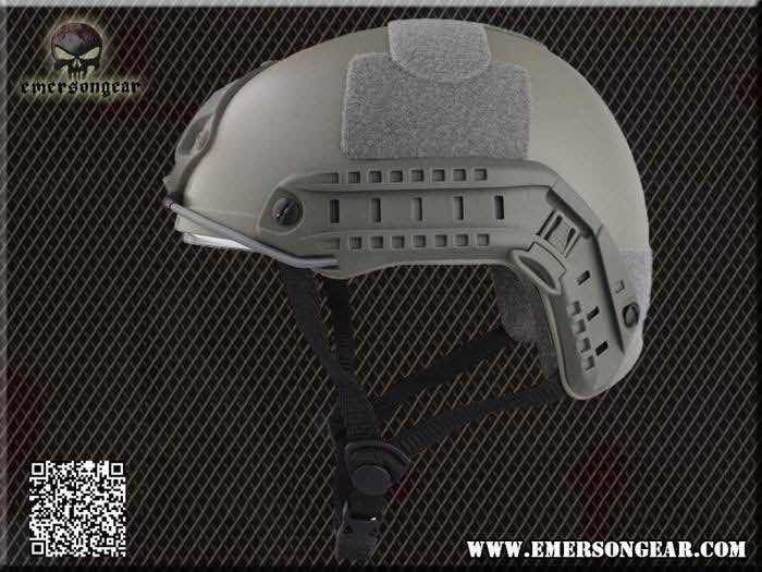 หมวก Emerson Fast Helmet PJ Type มีแว่นในตัว