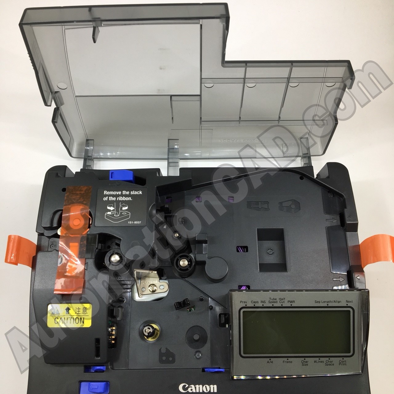 สติ๊กเกอร์ Label 9mm.Yellow เครื่องพิมพ์ CANON รุ่น MK1500 MK2600 3476A027