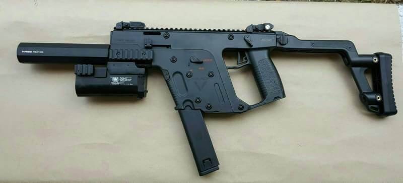 New.เครื่องยิง M203 A&K Kriss Super V (Kriss Vector) AEG ไฟฟ้า ราคา