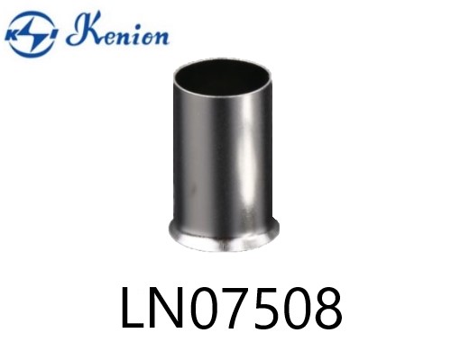 ข้อต่อย้ำปลายสาย แบบเดี่ยวเปลือย LN07508 KENION ใช้กับสาย 0.75sq.mm