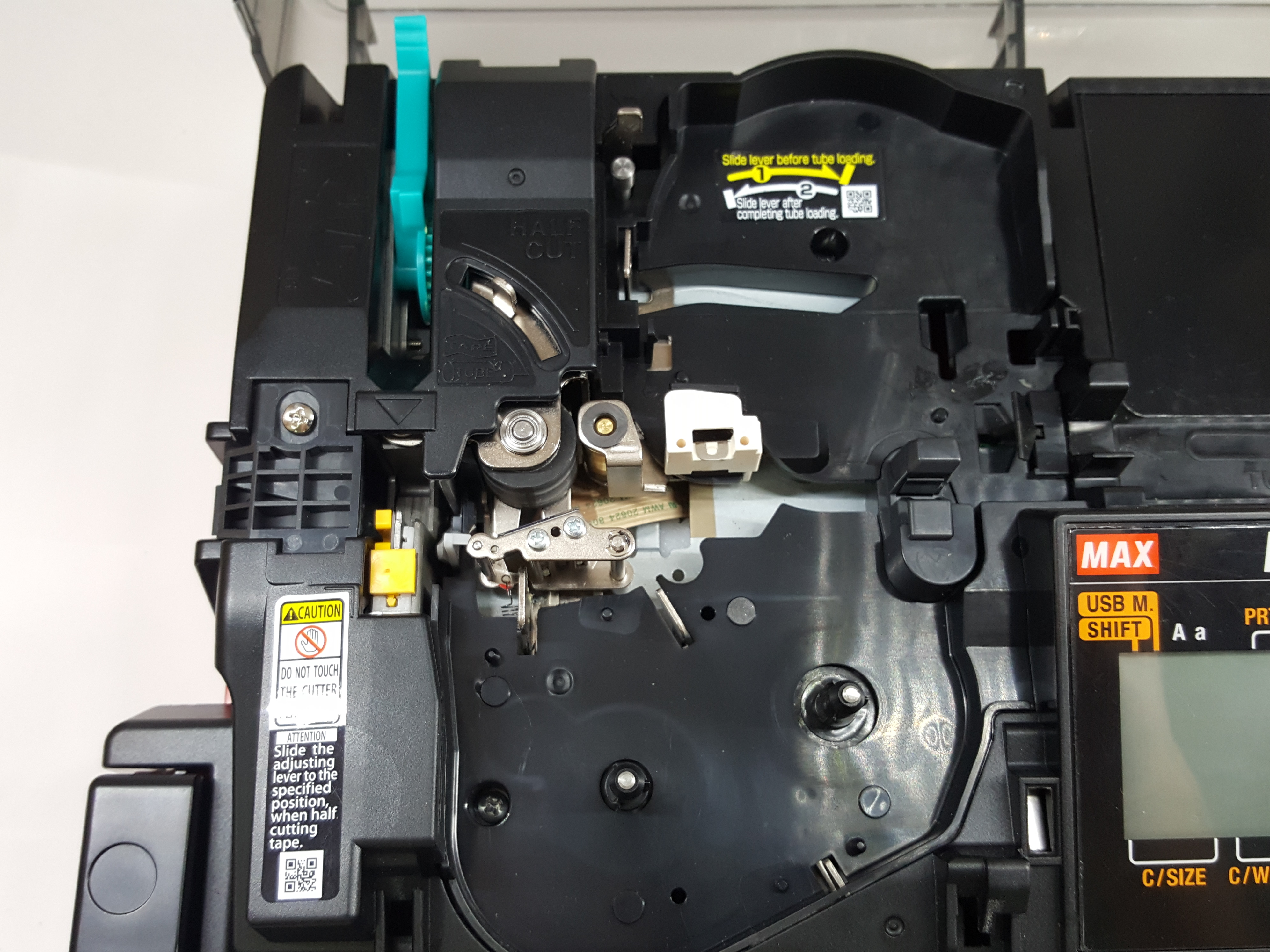 เครื่องพิมพ์ปลอกสายไฟ MAX LM-550A/PC แถมผ้าหมึก - กระเป๋าแข็ง