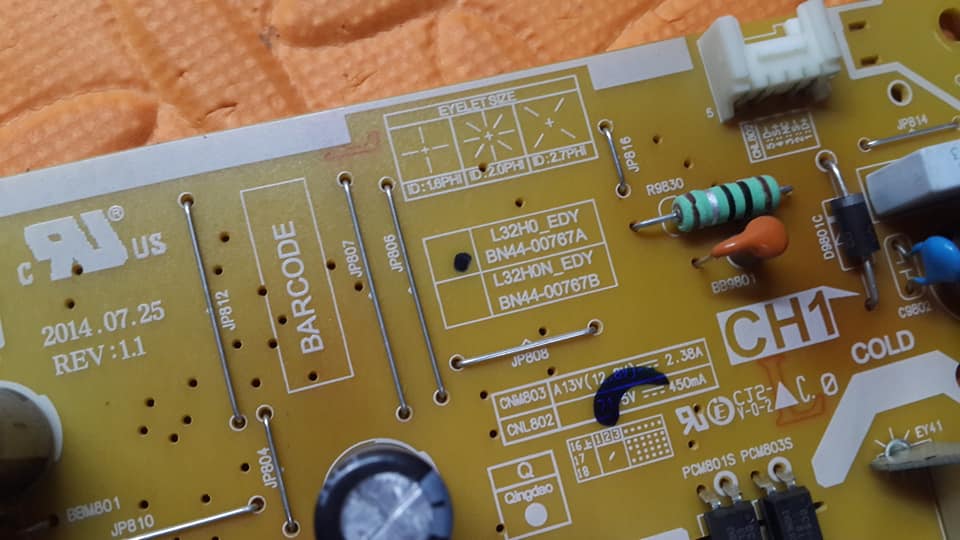 ซัพพลาย ซัมซุง UA32FH4003K BN44-00767A