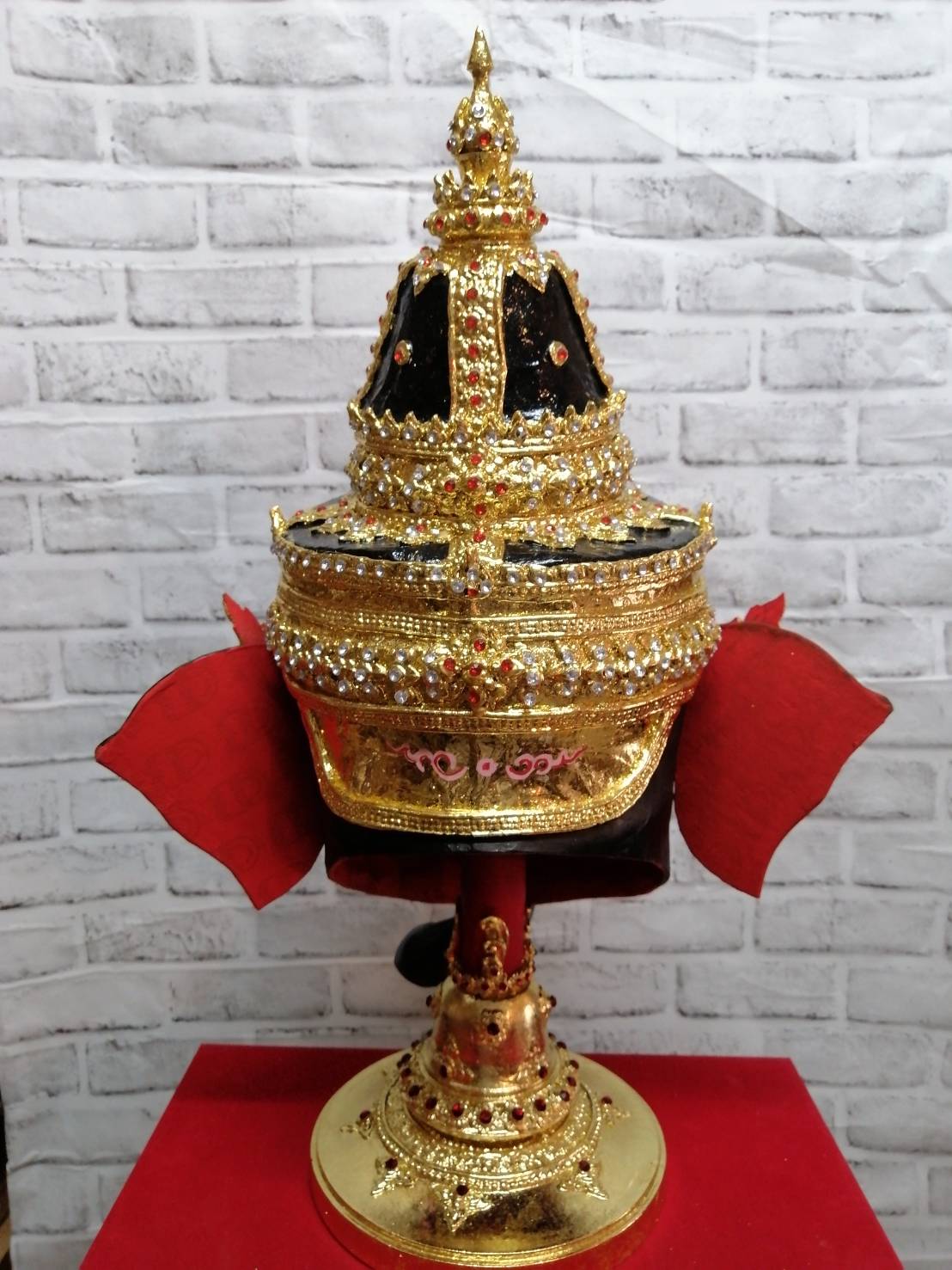 พระพิฆเนศ ขนาดครอบ (สีดำ)