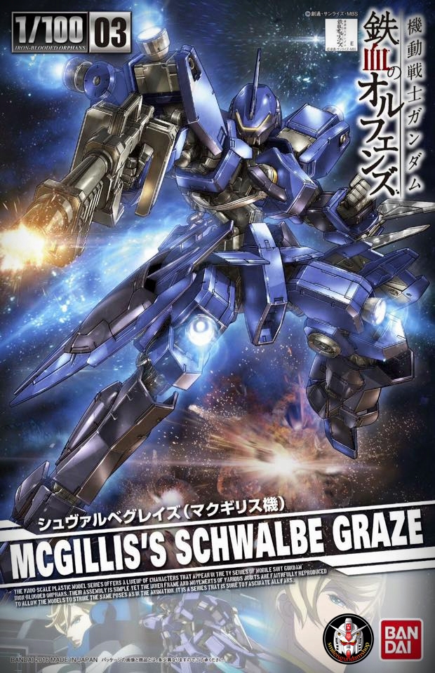 [PO]1/100 Schwalbe Graze [McGillis Custom][BANDAI]