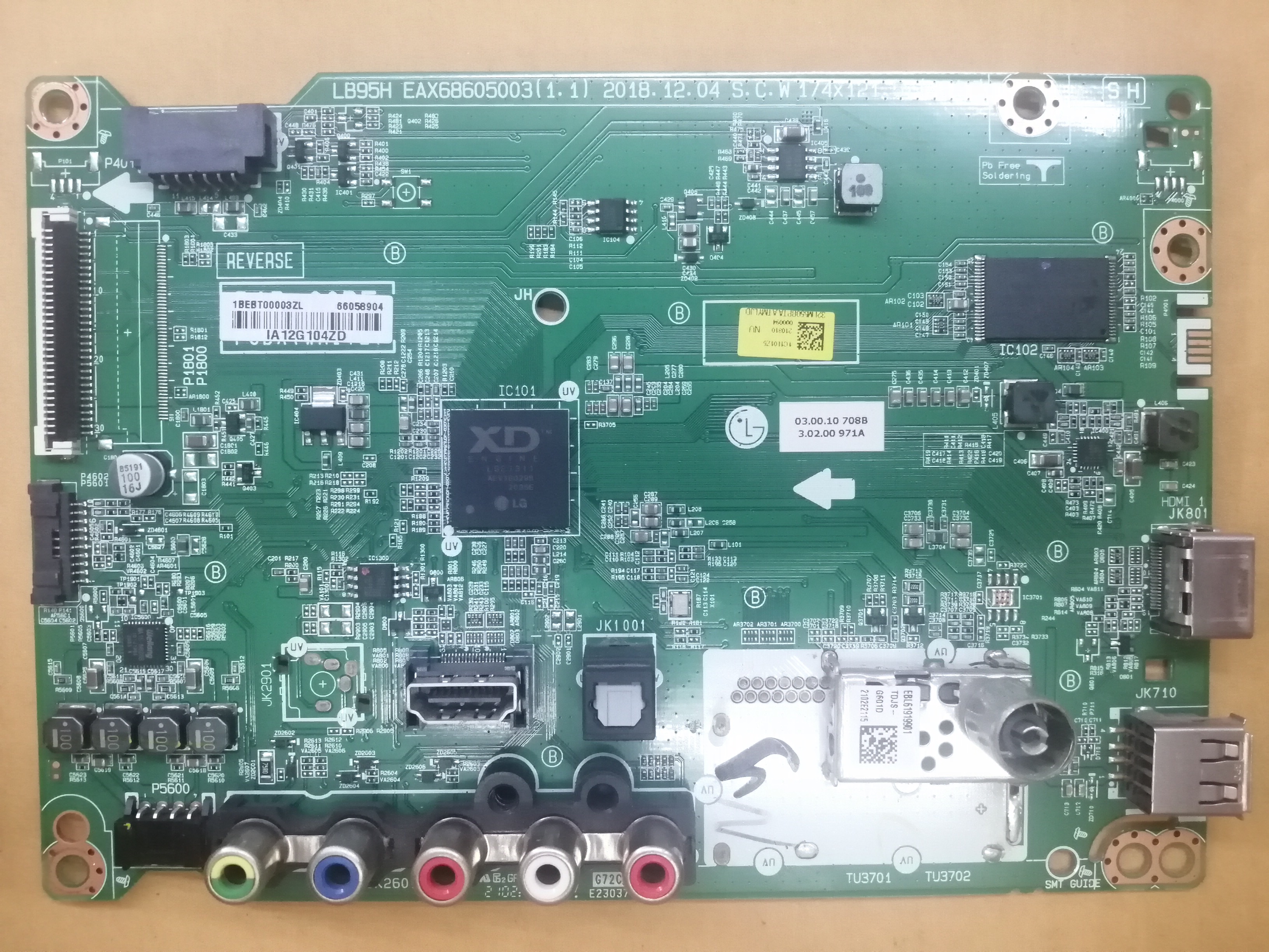 เมนบอร์ดLG32LM550BPTA
