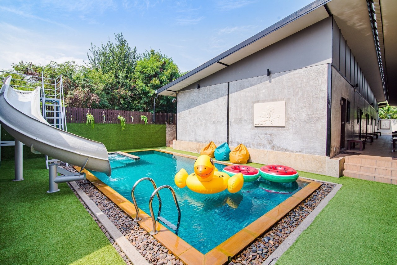 HR17001 บ้านพักหัวหิน บ้านมิวสิค พูลวิลล่า