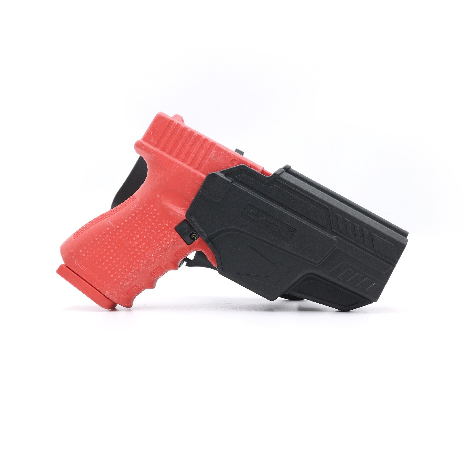 New.ซองปลดนิ้วโป้ง Glock19 + เพลทลดต่ำ Cytac ( T- ThumbSmart Series G19 Holster with Low Ride Belt Loop ) ♨️ ผลิตจากวัสดุ Polymer เกรดคุณภาพ แข็งแรงทนทาน ♨️ ตัวซองออกแบบให้ปลดล็อคนิ้วโป้ง ใช้งานง่ายเป็นธรรมชาติ และปลอดภัยยิ่งขึ้น ♨️ ต