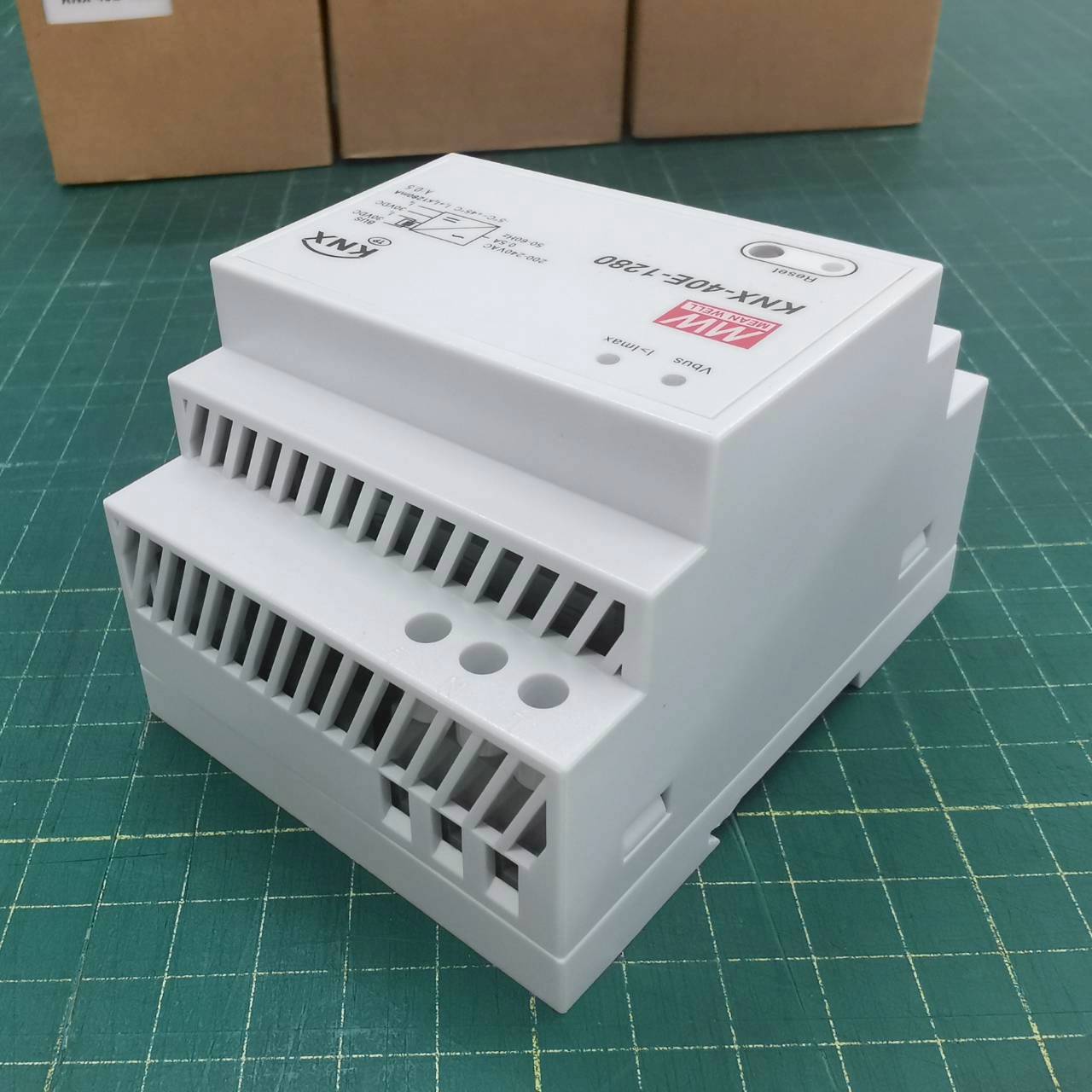 สวิทช์ชิ่งพาวเวอร์ซัพพลาย Meanwell KNX-40E-1280 POWER SUPPLY 40W 30V 1.28A