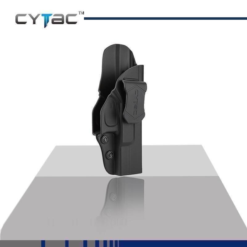 New.ซองปืนพกใน CYTAC Glock IWB Holster Fits Glock 17, 19, 23, 32, 43 (Gen 1, 2, 3, 4) ล๊อคอัตโนมัติ ผลิตจากโพลิเมอร์เนื้อดี Product Line INSIDE THE WAISTBAND HOLSTER มีทั้งซองปืนพกในและพกนอก เป็นที่นิยมในอเมริกา ราคาพิเศษ