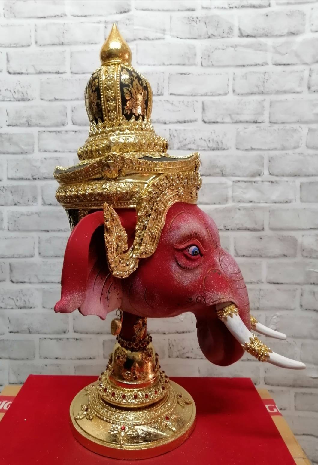 พระพิฆเนศ ขนาดครอบ เกรดพรีเมี่ยม