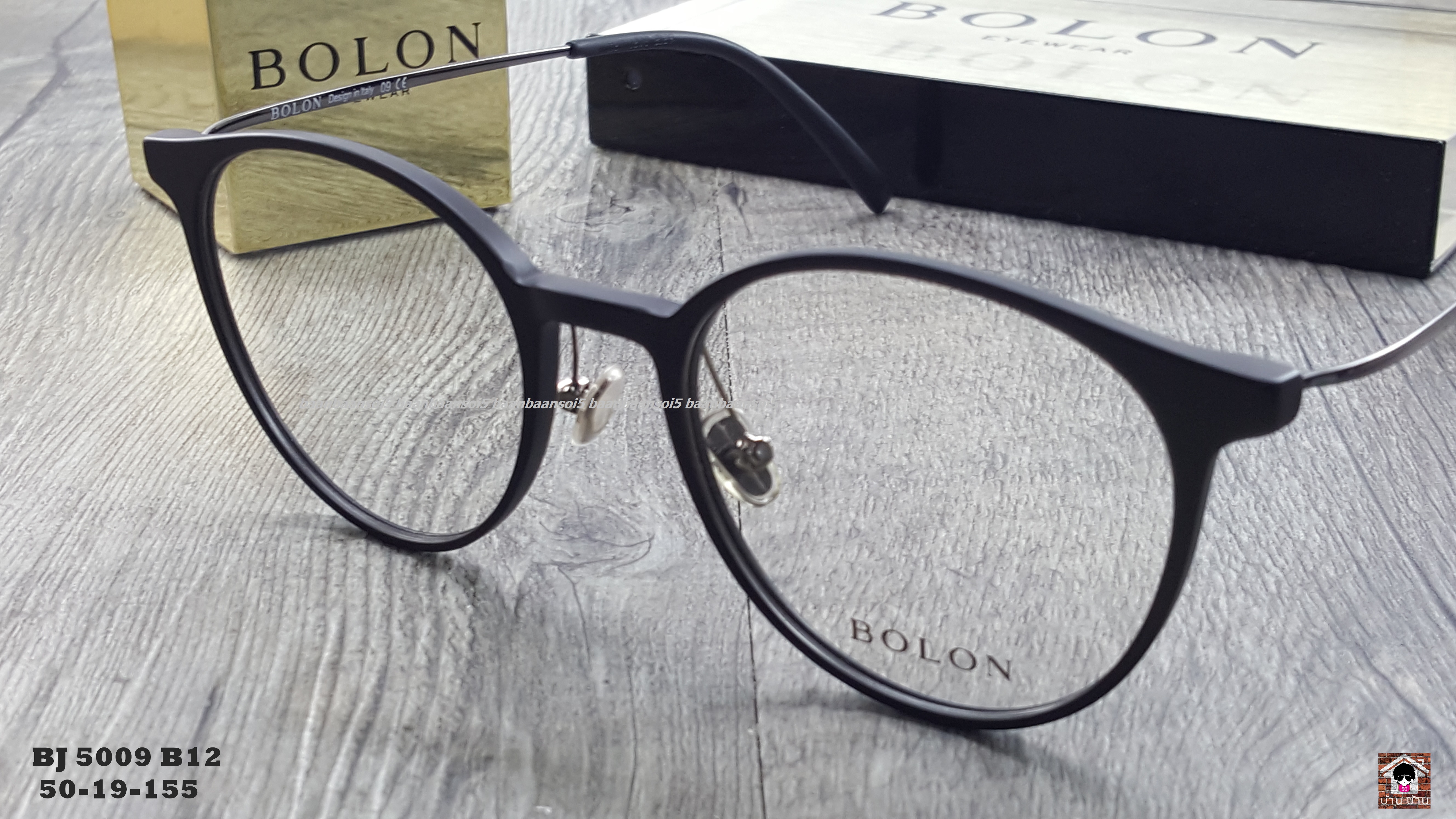 Bolon BJ 5009 B12 โปรโมชั่น กรอบแว่นตาพร้อมเลนส์ HOYA ราคา 3,590 บาท