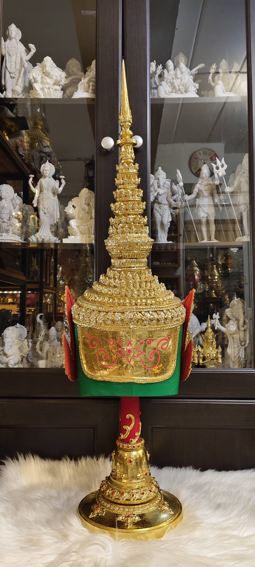 หัวโขน พระราม ขนาดสวมหัว