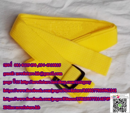 Y-024Yoga belt Yoga with a Strap อุปกรณ์ช่วยยืดตัวกางแขน-ขา