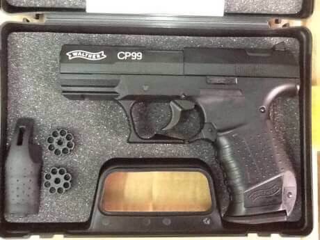New.ปืนสั้น UMAREX WALTHER CP99 CO2. Cal 4.5 mm. (.177) ราคาพิเศษ