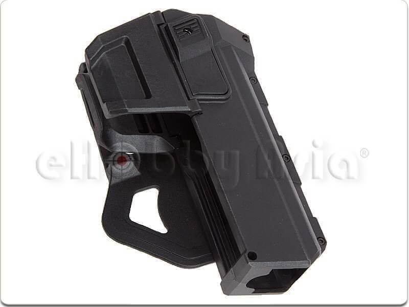 New.สินค้ามาใหม่ ซองปืนสั้น GLOCK ARMY FORCE Tactical Movable Holster for Marui/WE Glock Pistol for G17/G18/G19 Pistol สีดำ / สีทราย ราคาพิเศษ