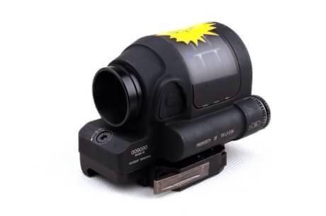 New.Trijicon SRS (Sealed Reflex Sight) Style Red Dot Sight W/ QD Mount ราคาพิเศษ