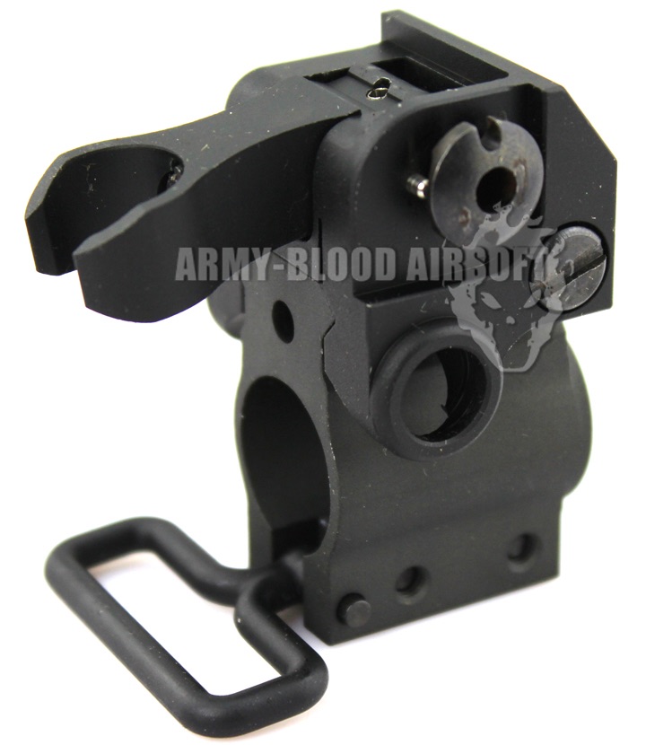 Troy Front Folding Battle Sight with Gas Block for M4 Seriesprev next