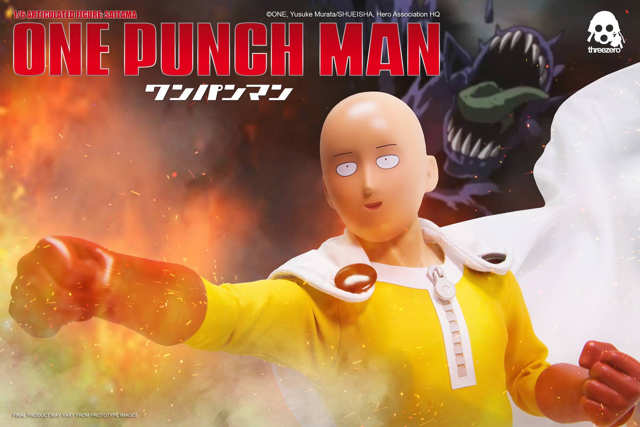 เปิดจอง threeZero x ONE-PUNCH MAN