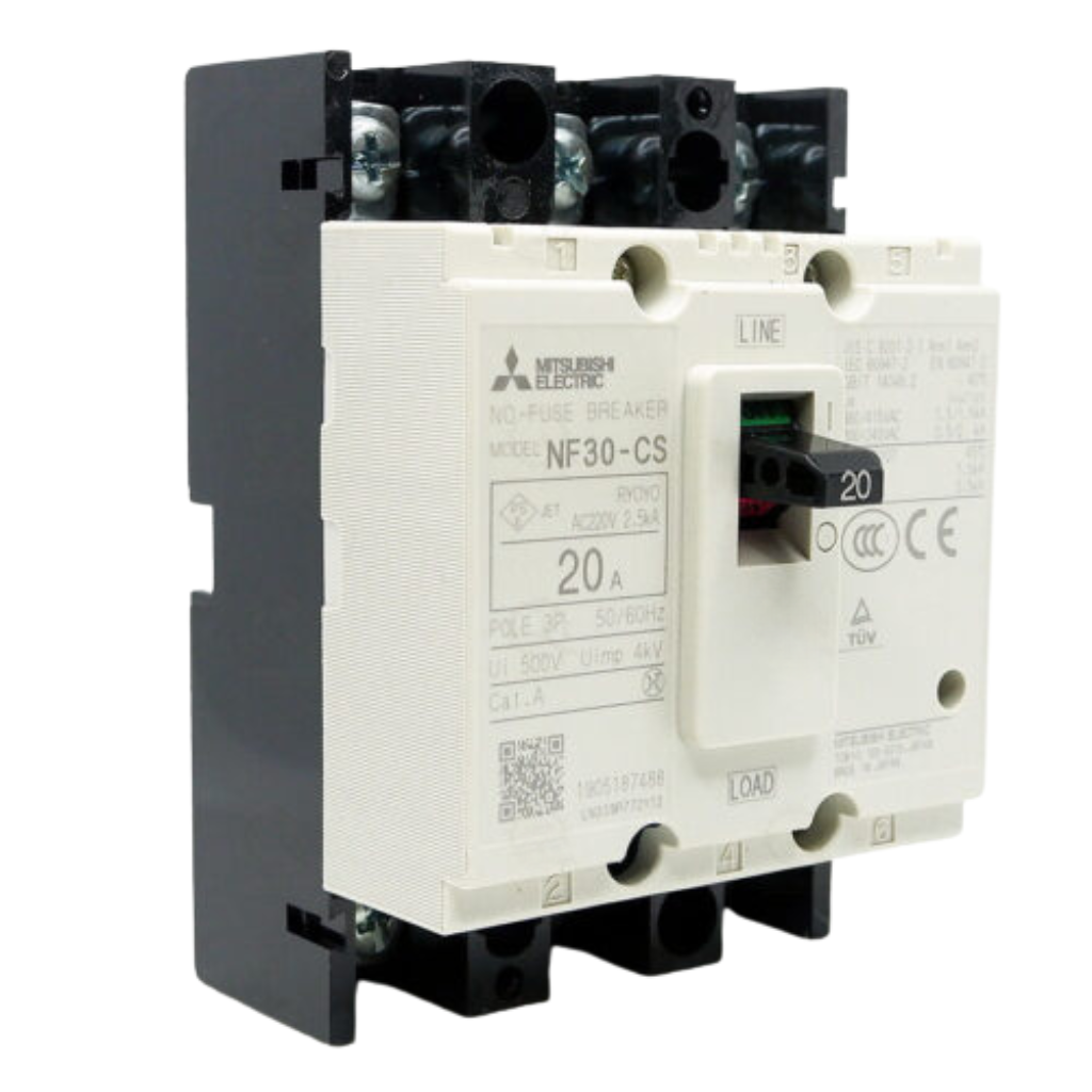 เบรกเกอร์ NF30-CS 3P 20A มิตซูบิชิ MITSUBISHI 20A 3POLE NF30 CS NF30CS
