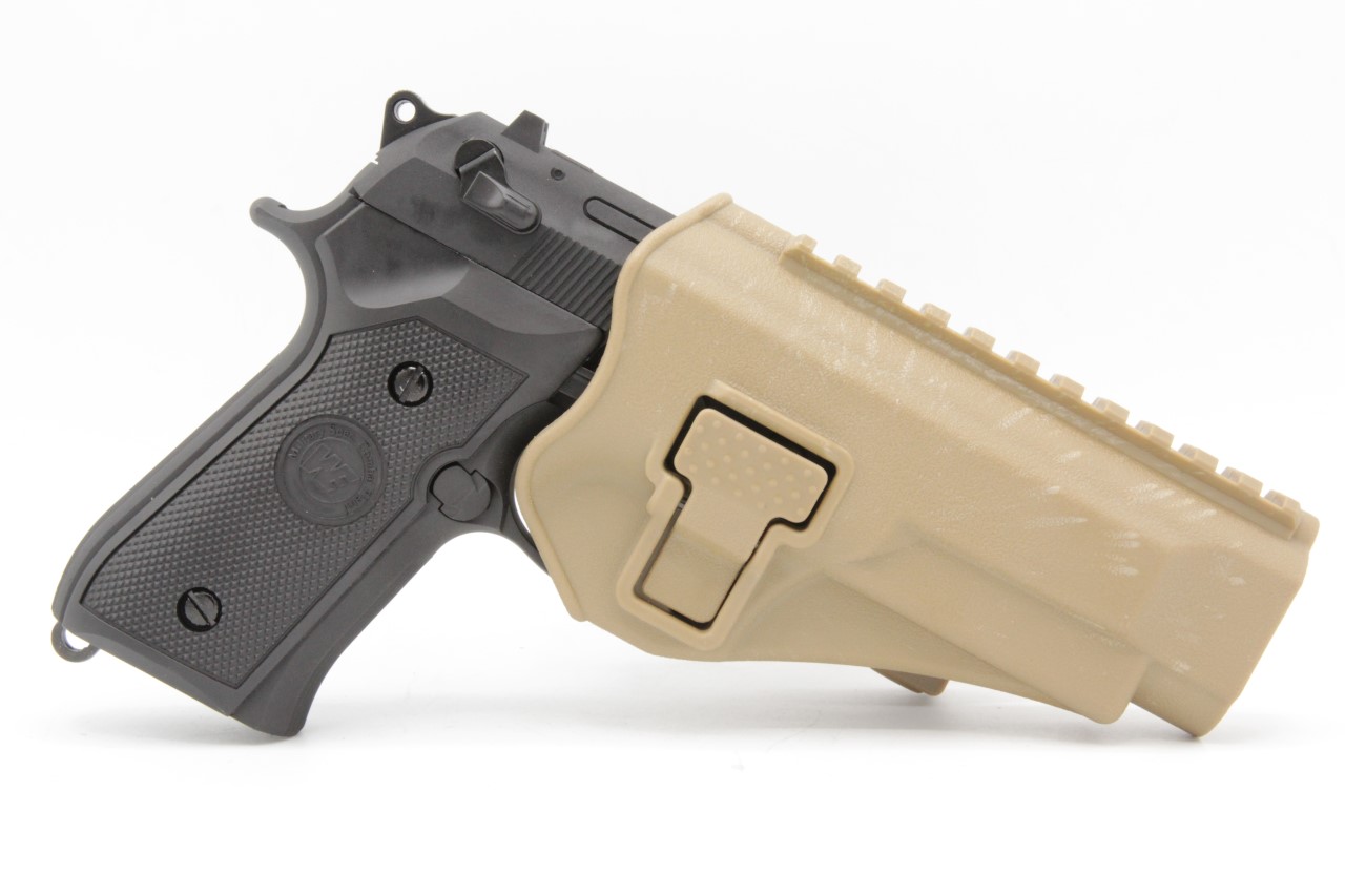 ซองปืน Beretta 92F ยี่ห้อZJZ สำหรับปืน Beretta 92F มี2สีให้เลือก #สีดำ #สีทราย ราคา 1,300 บาท