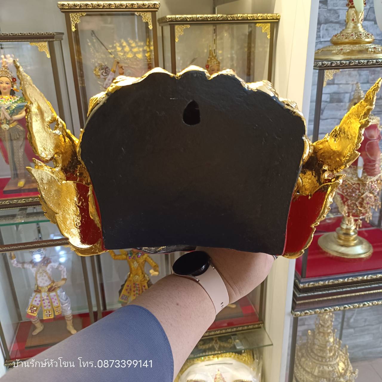 หัวโขนยักษ์ (สีขาว) สำหรับแขวนผนัง