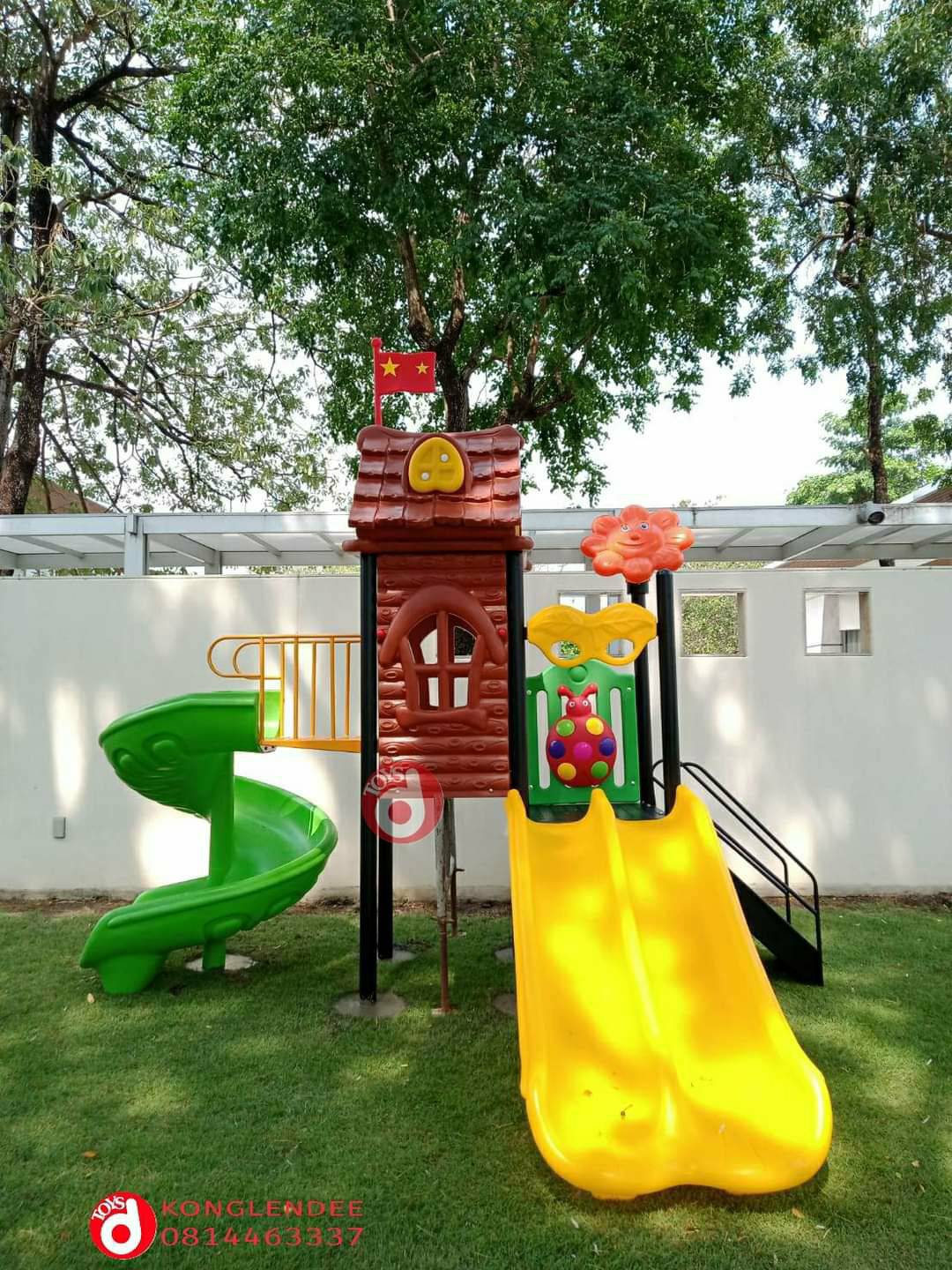 เครื่องเล่นสนาม ชุดwood house