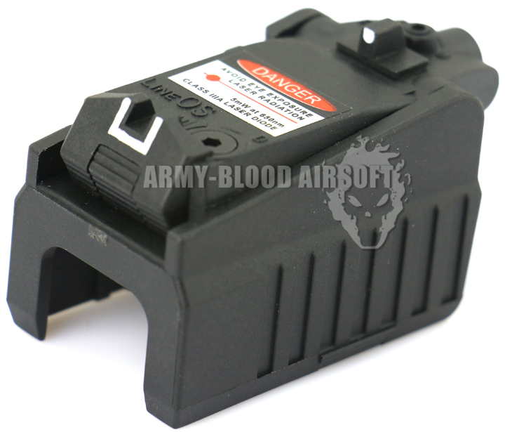 New.CAT OS Magnet MAGNETIC DETACHABLE LASER SIGHT for GLOCK pistols models 17,19, 22, 23, 25, 26, 27, 28, 31, 32, 33, 34, 35, 37, 38 y 39. ราคาพิเศษ