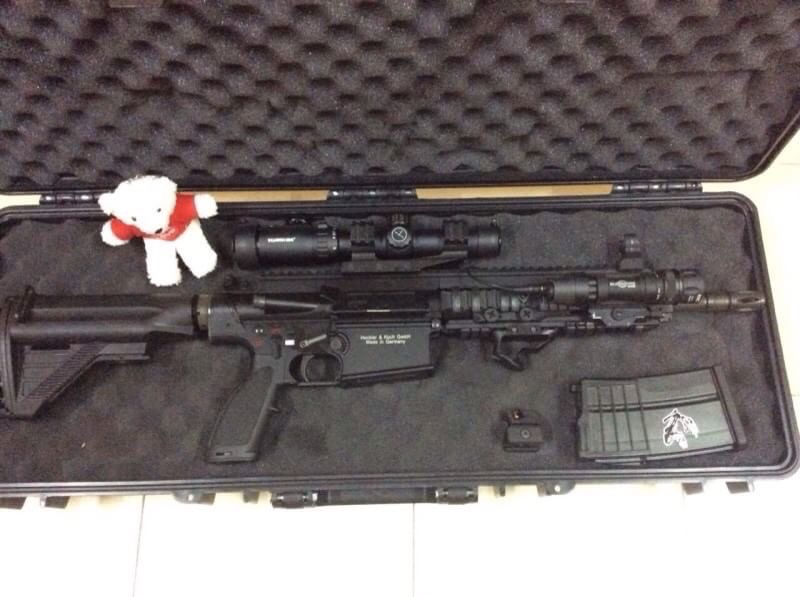 New.กล่องปืน 80 ซม ใส่ M4 / ปืนสั้น ราคาพิเศษ