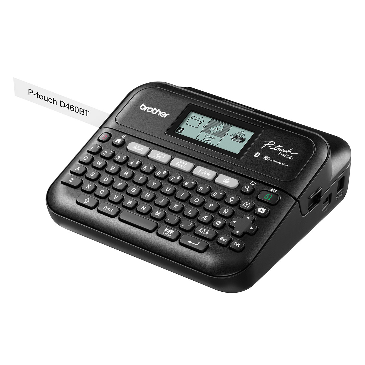 เครื่องพิมพ์ฉลาก D460BT BROTHER ประกันศูนย์1ปี ของแท้ LABEL PRINTER สำหรับใช้ในสำนักงาน