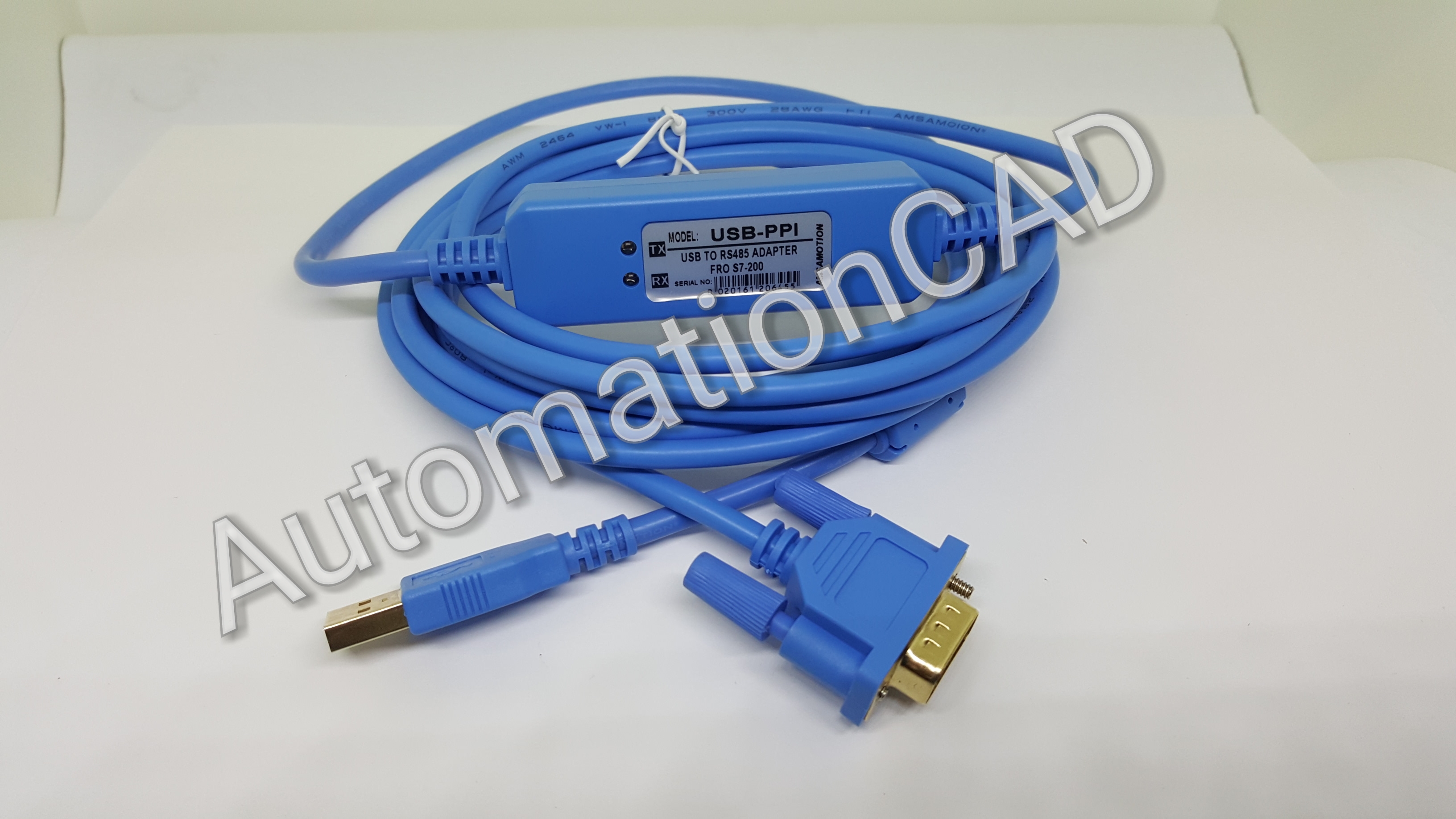 สาย LINK ดาวน์โหลด PLC SIEMENS S7-200 USB-PPI 6ES7 901-3DB30-0XA0