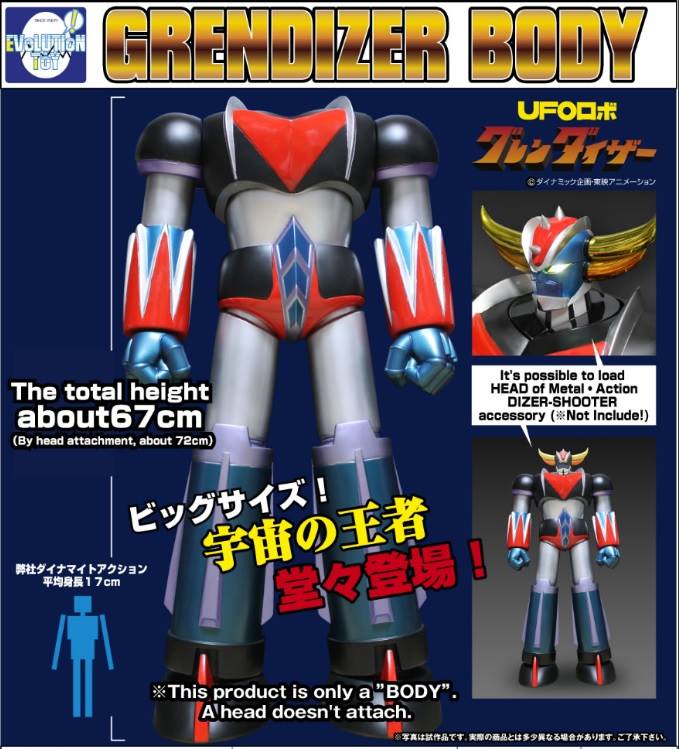 เปิดจอง MetalAction DIZER-SHOOTER GRENDIZER BODY